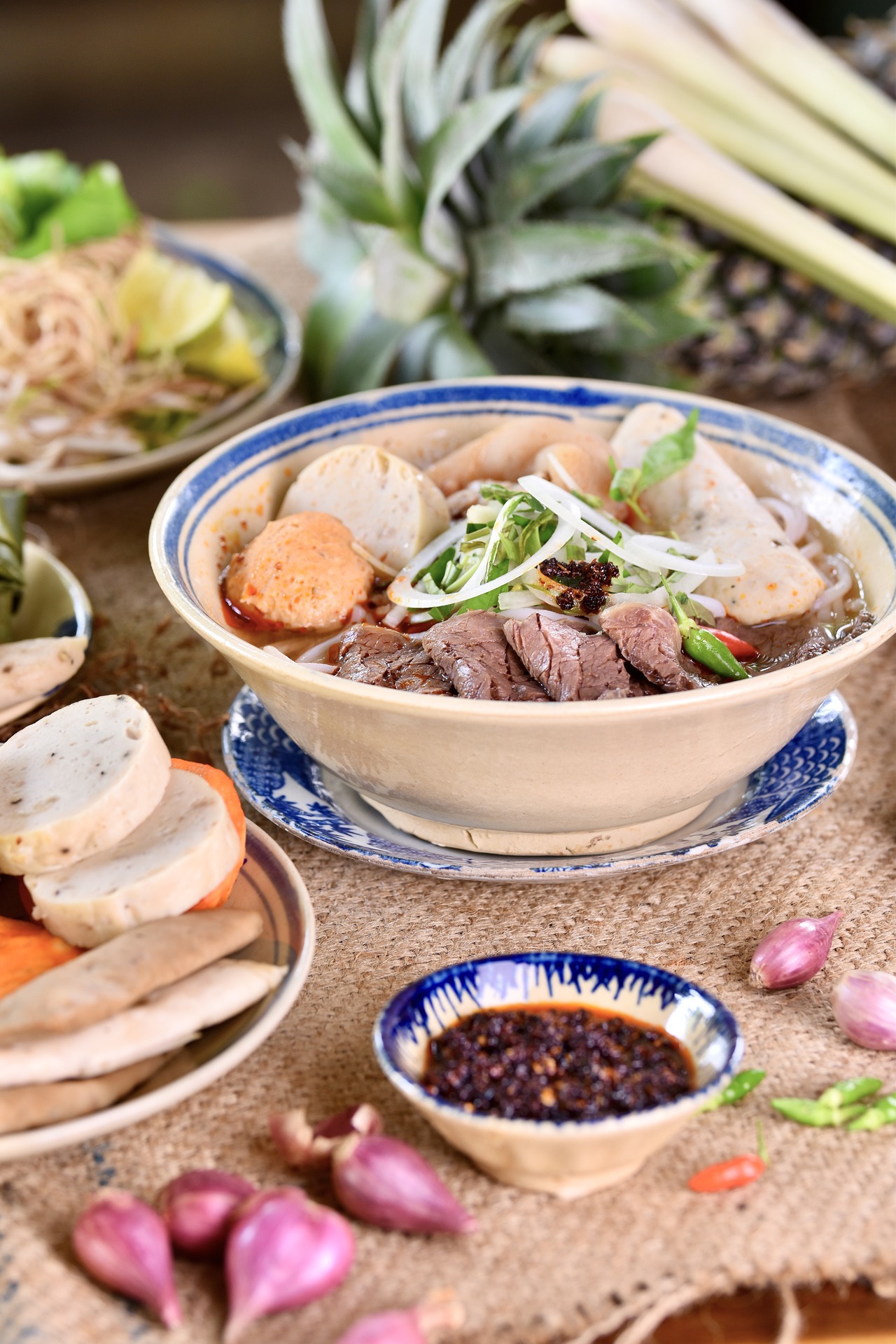 Nouilles de bœuf vietnamiennes