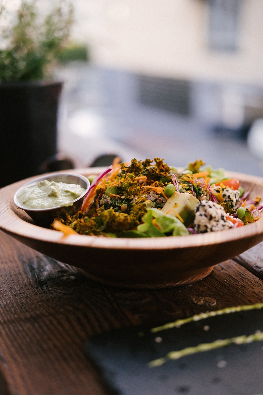 Salade végétalienne