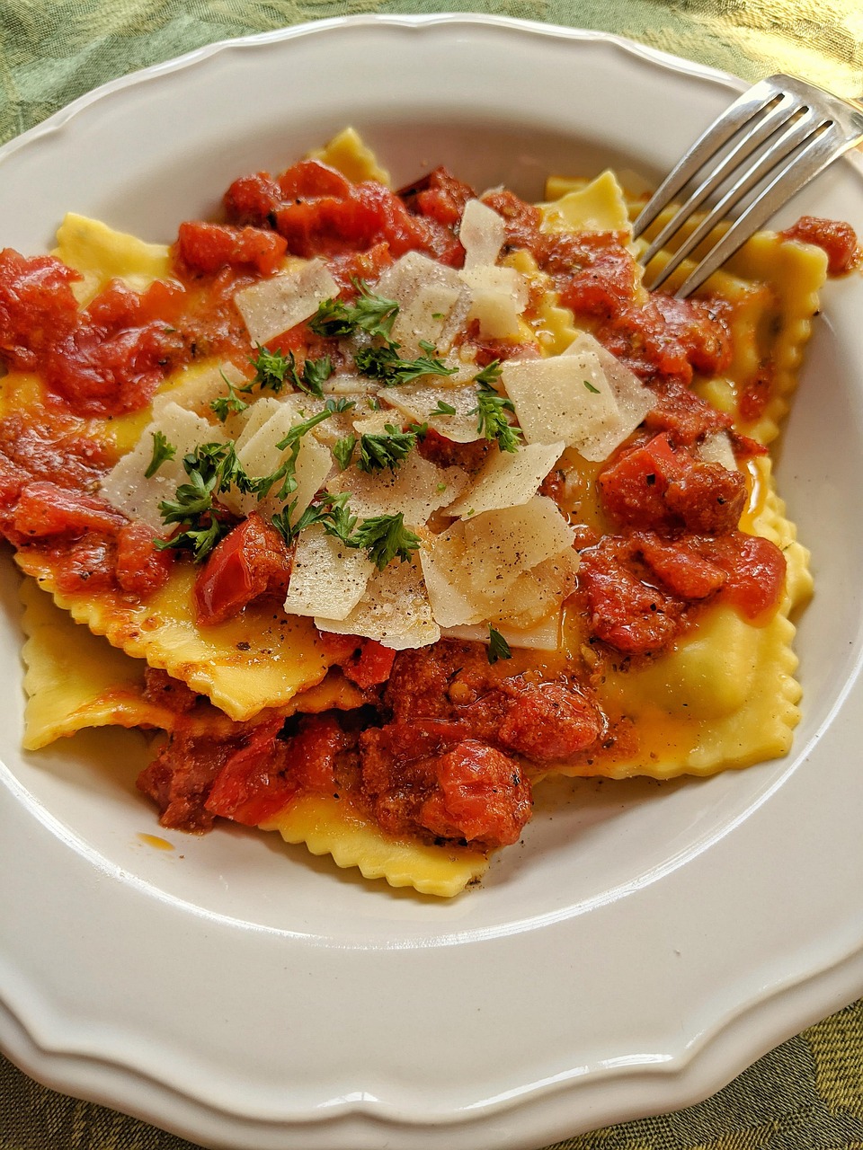 Raviolis de bœuf