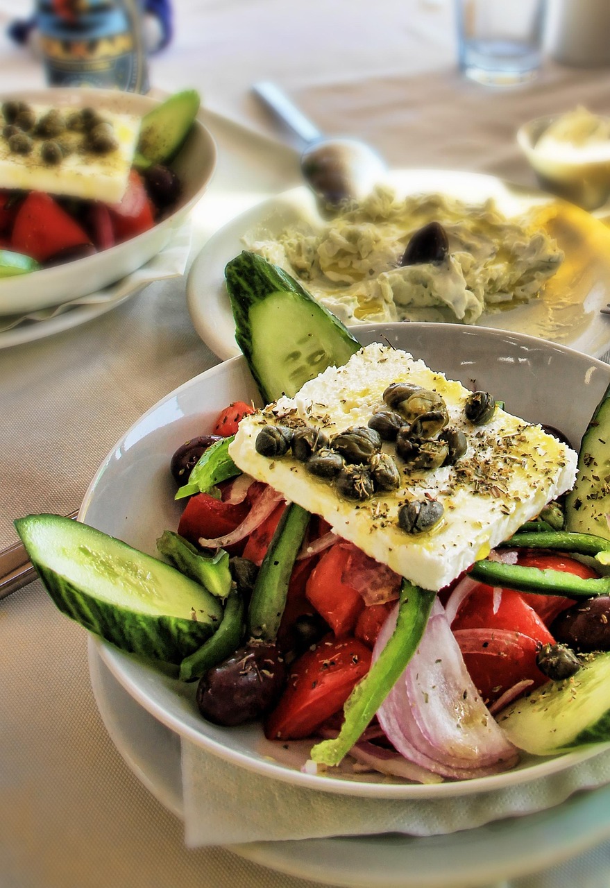 Salade grecque traditionnelle